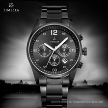 Chronograph Luxus Stahlmann Uhren Analog Quarz Armbanduhr 72182